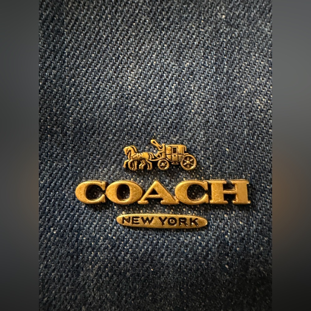 Coach Denim Taylor Tote - Picture 13 of 13